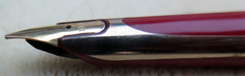 PRISTINE EXAMPLE OF WATERMAN CF IN RED